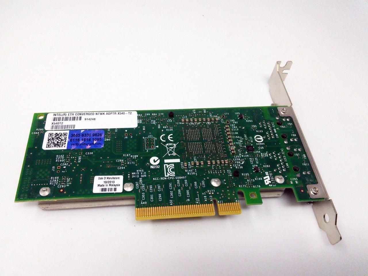 Intel Ethenet Conveged Netwok Adapte X540T2